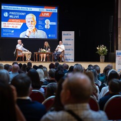 Návštěva prezidenta Petra Pavla v Karlovarském kraji, Grandhotel Ambassador, Národní Dům, Karlovy Vary, 23.6.2024, foto: Zuzana Bönisch