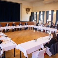 Návštěva prezidenta Petra Pavla v Karlovarském kraji, Městský kulturní dům Kraslice, 24.6.2024, foto: Zuzana Bönisch