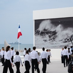 Oslavy 80. výročí vylodění v Normandii, Omaha Beach, 6.6.2024, foto: Tomáš Fongus