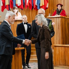 Prezident republiky předal jmenovací dekrety profesorkám a profesorům vysokých škol, Karolinum, 13.6.2024, foto: Tomáš Fongus
