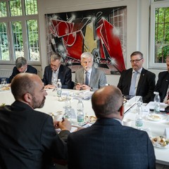 Návštěva prezidenta Petra Pavla v Ústeckém kraji, Sousedský dům Libuše, 20.6.2024, foto: Tomáš Fongus