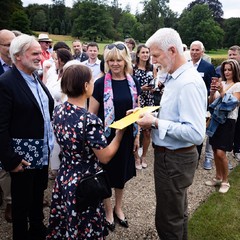 Prezident republiky v Lánech přijal aktivní občany z regionů, zámek Lány, 17.7.2024, foto: Zuzana Bönisch