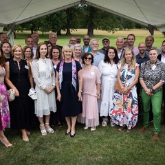 Prezident republiky v Lánech přijal aktivní občany z regionů, zámek Lány, 17.7.2024, foto: Zuzana Bönisch