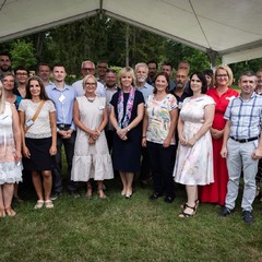 Prezident republiky v Lánech přijal aktivní občany z regionů, zámek Lány, 17.7.2024, foto: Zuzana Bönisch
