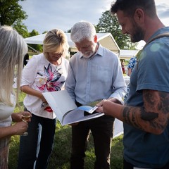 Prezident republiky v Lánech přijal aktivní občany z regionů, zámek Lány, 17.7.2024, foto: Zuzana Bönisch