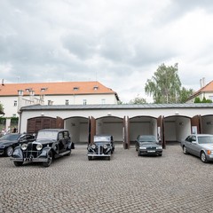 Výstava „S prezidentem do Lán aneb prezidentské automobily ze sbírek Národního technického muzea“, Zámek v Lánech, 1.7.2024, foto: Tomáš Fongus