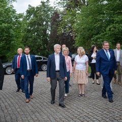 Výstava „S prezidentem do Lán aneb prezidentské automobily ze sbírek Národního technického muzea“, Zámek v Lánech, 1.7.2024, foto: Tomáš Fongus