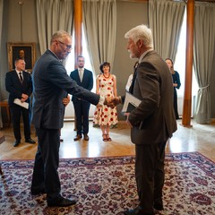 Prezident republiky přijal ministra pro evropské záležitosti, Pražský hrad, 4.7.2024, foto: Tomáš Fongus