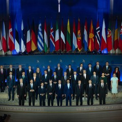 Slavnostní večer k 75. výročí vzniku NATO, Mellon Auditorium, Washington, 9.7.2024, foto: Tomáš Fongus