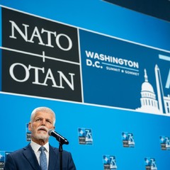Prezident republiky na summitu NATO, Washington, 10.7.2024, foto: Tomáš Fongus