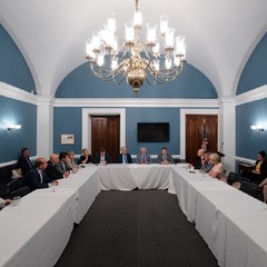 Setkání prezidenta republiky se členy Czech Caucusu v Kongresu, Washington, 9.7.2024, foto: Tomáš Fongus  