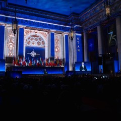 Slavnostní večer k 75. výročí vzniku NATO, Mellon Auditorium, Washington, 9.7.2024, foto: Tomáš Fongus