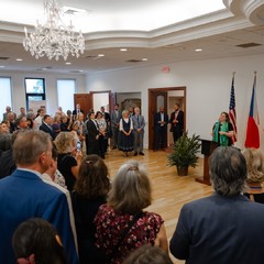 Návštěva Czech Czech Center Museum, Houston, 12.7.2024, foto: Tomáš Fongus