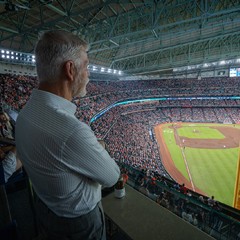 Baseballový zápas mezi Houston Astros a Texas Rangers, 13.7.2024, foto: Tomáš Fongus