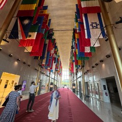 Návštěva Spojených států amerických, Kennedyho centrum, Washington D.C., 9.7.2024, foto: archiv KPR