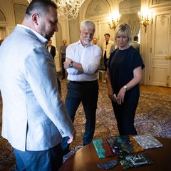 Setkání se zástupci inovativních, startupových a inspirativních firem, zámek v Lánech, 19.8.2024, foto: Zuzana Bönisch