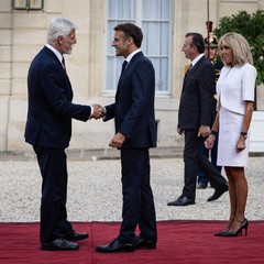 Prezident republiky na slavnostním zahájení XVII. letních paralympijských her, Elysejský palác, Paříž, 28.8.2024, foto: Zuzana Bönisch