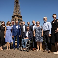 Prezident republiky na slavnostním zahájení XVII. letních paralympijských her, Velvyslanectví České republiky ve Francouzské republice, Paříž, 28.8.2024, foto: Zuzana Bönisch
