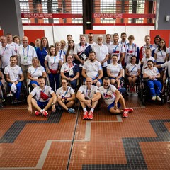 Prezident republiky navštívil paralympijskou vesnici, Paříž, 29.8.2024, foto: Zuzana Bönisch