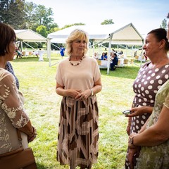 Setkání paní Evy Pavlové s příslušnicemi bezpečnostních sborů, 30.8.2024, zámek v Lánech, foto: Zuzana Bönisch
