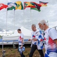 Prezident republiky a paní Eva Pavlová navštívili olympijský festival v Mostě 