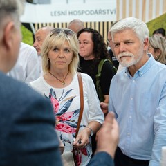 Návštěva agrosalonu Země živitelka 2024, Výstaviště České Budějovice, 22.8.2024, foto: Tomáš Fongus