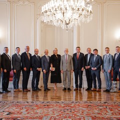 Přijetí hejtmanů a primátora na Pražském hradě, 26.8.2024, foto: Tomáš Fongus