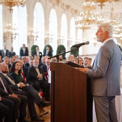 Prezident republiky přijal vedoucí zastupitelských úřadů ČR v zahraničí, Pražský hrad, 27.8.2024, foto: Tomáš Fongus