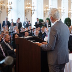 Prezident republiky přijal vedoucí zastupitelských úřadů ČR v zahraničí, Pražský hrad, 27.8.2024, foto: Tomáš Fongus