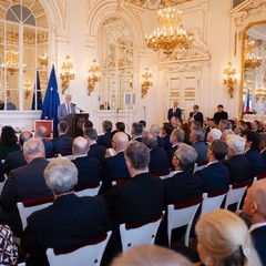 Prezident republiky přijal vedoucí zastupitelských úřadů ČR v zahraničí, Pražský hrad, 27.8.2024, foto: Tomáš Fongus
