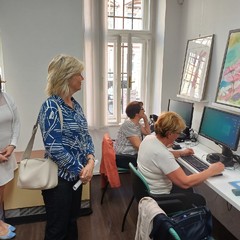 IT kurz pro seniory, Komunitní centrum LOUKA, Praha 5, 20.9.2024, foto: archiv KPR