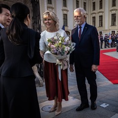 Oficiální návštěva prezidenta Korejské republiky a paní Kim Keon-he, Pražský hrad, 19.9.2024, foto: Zuzana Bönisch