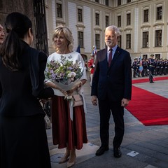 Oficiální návštěva prezidenta Korejské republiky a paní Kim Keon-he, Pražský hrad, 19.9.2024, foto: Zuzana Bönisch