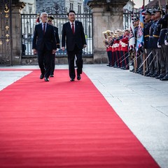 Oficiální návštěva prezidenta Korejské republiky a paní Kim Keon-he, Pražský hrad, 19.9.2024, foto: Zuzana Bönisch