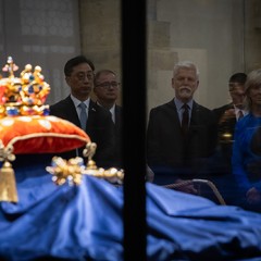 Oficiální návštěva prezidenta Korejské republiky a paní Kim Keon-he, Pražský hrad, 19.9.2024, foto: Zuzana Bönisch