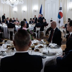 Oficiální návštěva prezidenta Korejské republiky a paní Kim Keon-he, Pražský hrad, 19.9.2024, foto: Zuzana Bönisch