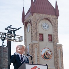 Slavnostní spuštění orloje, Cedar Rapids, 27.9.2024, foto: Tomáš Fongus