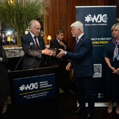 Návštěva USA, setkání Světového židovského kongresu, New York, 24.9.2024, foto: Tomáš Fongus