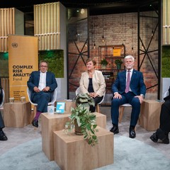 Global Stage na téma „Zajištění digitální budoucnosti“ organizovaný Microsoftem a GZERO , New York, 24.9.2024, foto: Tomáš Fongus