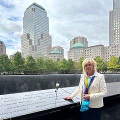 Návštěva USA, památník Memorial 9/11, New York, 23.9.2024, foto: archiv KPR