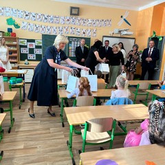 Zahájení nového školního roku, ZŠ Hanušovice, 2.9.2024, foto: archiv KPR