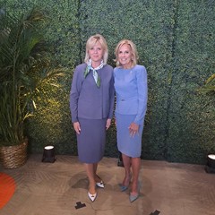 Návštěva USA, oběd pořádaný paní Jill Biden, Pier 57, New York, 25.9.2024, foto: archiv KPD