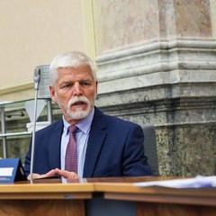 Prezident republiky na mimořádné schůzi vlády, Strakova akademie, 16.9.2024, foto: Úřad vlády