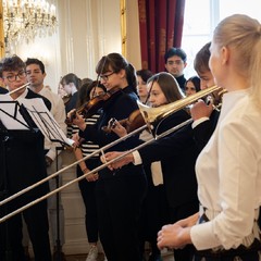 Přijetí stipendistek a stipendistů Nadace Olgy Havlové, Pražský hrad, 8.10.2024, foto: Zuzana Bönisch