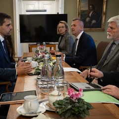 Prezident republiky přijal ministra životního prostředí P. Hladíka, Pražský hrad, 11.10.2024, foto: Zuzana Bönisch