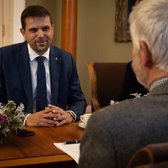 Prezident republiky přijal ministra životního prostředí P. Hladíka, Pražský hrad, 11.10.2024, foto: Zuzana Bönisch