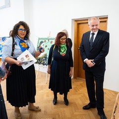 Setkání s bývalým slovenským prezidentem Andrejem Kiskou, rezidence v Královské zahradě, Pražský hrad, 23.10.2024, foto: Zuzana Bönisch