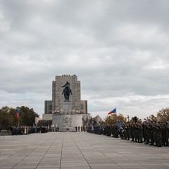 Pietní akt na Národním památníku na Vítkově, 28.10.2024, foto: Zuzana Bönisch