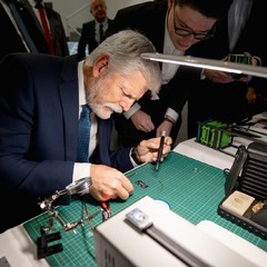 Prezident republiky na pracovní cestě v Brně, Vysoké učení technické v Brně, 9.10.2024, foto: Tomáš Fongus