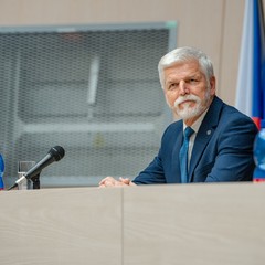 Prezident republiky na pracovní cestě v Brně, Vysoké učení technické v Brně, 9.10.2024, foto: Tomáš Fongus